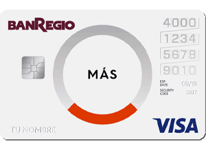 Tarjeta de crédito Banregio Más sin anualidad