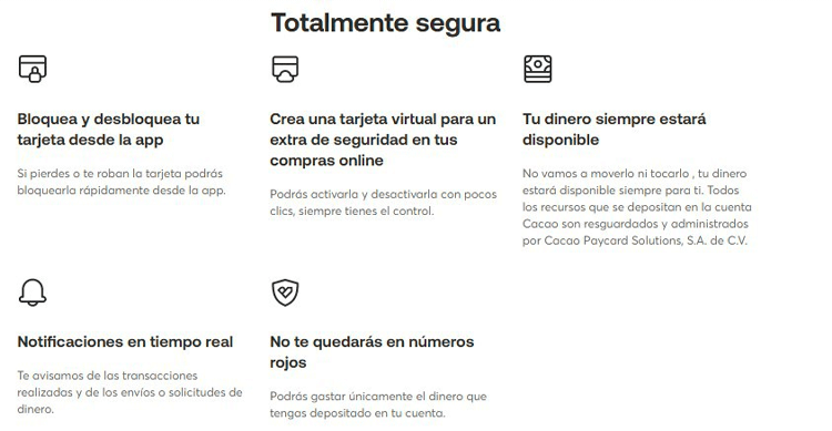 Seguridad tarjeta BNEXT