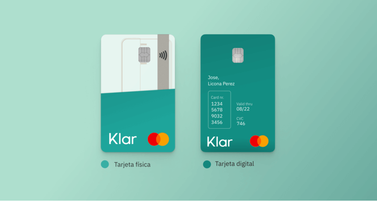 Tarjeta Klar