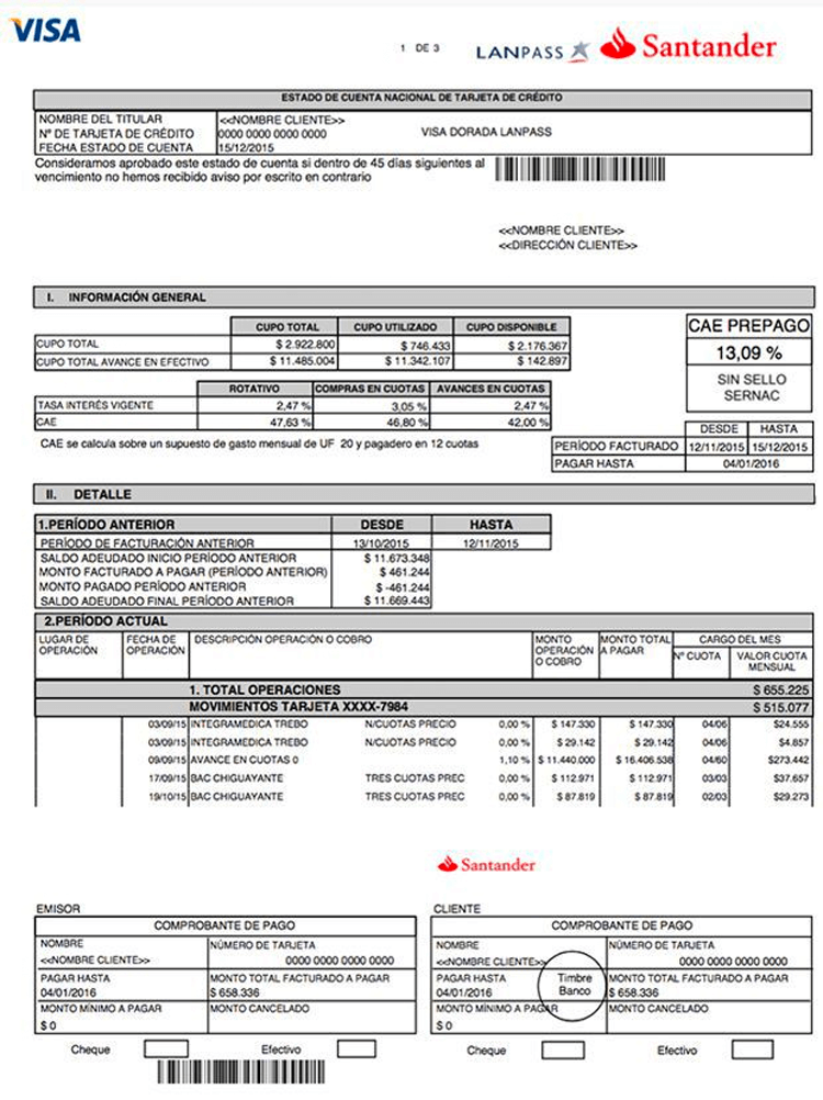 Estado De Cuenta Santander [2023] Descargar, Imprimir Y Consultar