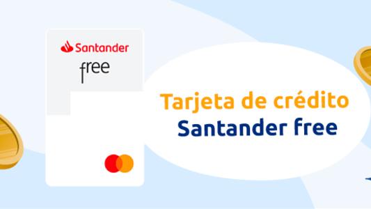 Tarjeta de crédito Santander Free