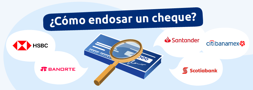 ¿Cómo endosar un cheque?